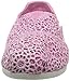 BOBS from Skechers Women's Plush Metallic Crochet Flat