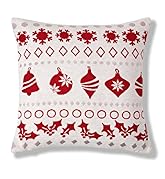 Chenille Bauble Cushion