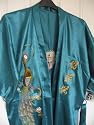 Quality satin Japanese kimono, robe, gown, one size by DF Handicrafts