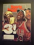 Michael Jordan Chicago Bulls Autographed June 28, 1993 Sports Illustrated Magazine