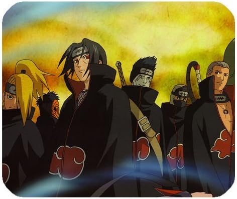 Wivid General Customized Mouse Pad/Mouse with Distinct Square-shape Fashion Style of Flaming Nigja of Japanese Famous Cartoon Hokage