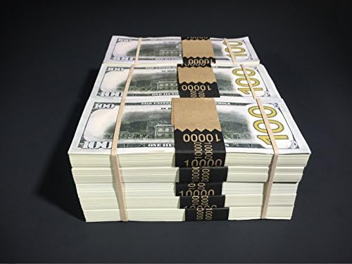 PROP MONEY SAWTOOTH $150,000 Stack NEW LOOK MOVIE MONEY : FILM MONEY