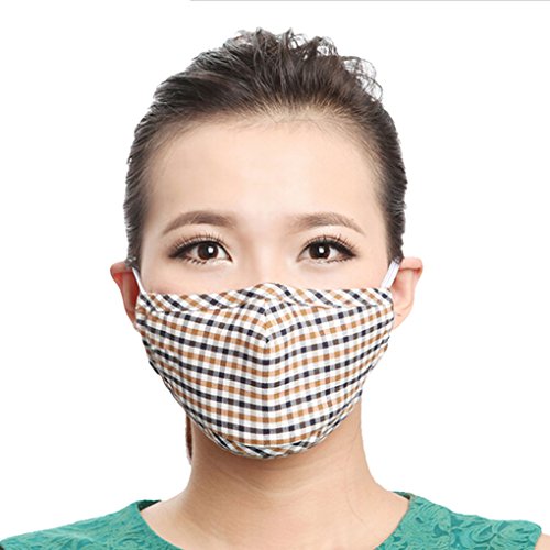FakeFace Adult Face Masks Activated Carbon Cotton Masks Dust Allergy Flu Masks eBay