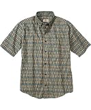 Woolrich Men's Lake Point Printed Shirt, TWILIGHT KAYAKS (Blue), Size M