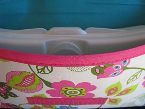Mystic Flowers Diaper and Wipes Case Holder Clutch Bag
