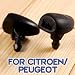 Produkt-Bild: 2 x Spritzd&uuml;se D&uuml;se Waschwasserd&uuml;se D&uuml;se f&uuml;r Peugeot/Citroen schwarz