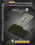 Digigear 16bit / 32 bit CardBus PCMCIA PC Card to 34 mm ExpressCard Adapter/Reader/Writer (For WIN VISTA & 7, NOT for Mac or Win XP) Support Panasonic P2 /3G/ATA/aircard/wireless LAN/modem cards