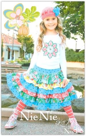 The Pink Fig Nie Nie Girls Skirt Pattern Booklet