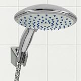 XL Duschbrause Duschkopf 15 cm mit Schlauch Tropical Rain Handbrause Brausekopf