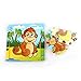 GOTD Monkey 9-Piece Wooden Jigsaw Puzzle