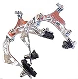 Bicycle Alloy Brake Calipers Front & Rear Set Silver
