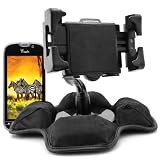 AutoDASHMOUNT Portable Friction Mount with 360 Degree Fully Articulating Neck for OPTIMUM View and Dashboard Fit - Removable - Includes 2 Neck Options FLEX and PIVOT - for MyTouch 4G / MyTouch 3G / G2 / G1 - Nokia N900 / N8 / Nuron / N97 ** Includes Scratch Guard Accessory Pouch