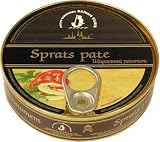 Brivais Vilnis Sprats Pate, 5.64-Ounce Jars (Pack of 72)