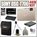 Sony Cybershot DSC-T700 10MP Digital Camera Gold Plus 4GB Bundle