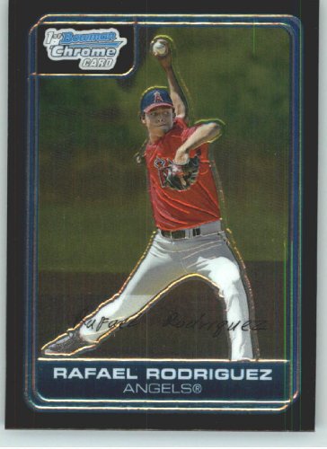 2006 Bowman Chrome Prospects #22 Rafael Rodriguez - Los Angeles Angels (RC - Rookie Card / Prospect) (Baseball Cards)