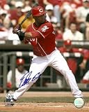 Edwin Encarnacion Signed Cincinnati Reds 8x10 Photo