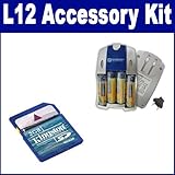 Nikon Coolpix L12 Digital Camera Accessory Kit includes: KSD2GB Memory Card ....