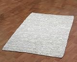 White Leather Matador 5x8 Rug with Free Shipping!