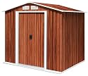 Tepro DuraMax 7124 Metallgerätehaus Holzoptik Typ A - 2 m * 1.2 m