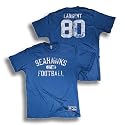 Steven Largent Seattle Seahawks NFL Royal Blue Practice Field Legend Reebok T-Shirt