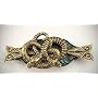 Elephants Breath "Entwined Serpent" Barrette by Elephants Breath-Click here for more designs