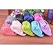 SAMSAY Unisex Indoor Bathroom Shower Slipper Non Slip Bubble Massage Shoes