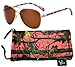 Hornz Pink Camouflage Polarized Sunglasses for Women Western Design