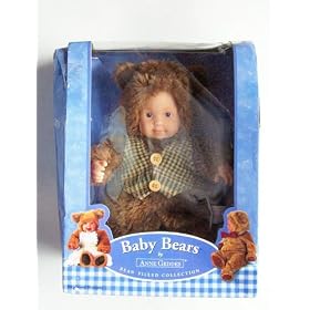 9 Baby Bears: Boy in Plaid Vest by Anne Geddes