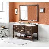 Newcastle 60 Wood Vanity Café Walnut