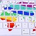 HDE Silicone Rubber Keyboard Skin Cover for MacBook Air 13 and MacBook Pro 13 Retina (World Map)