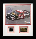 BIFFLE, GREG FRAMED AUTO PHOTO w/ 2003 TIRE