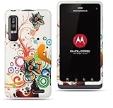 AUTUMN FLOWER Rubber Touch Snap-On Phone Protector Hard Cover Case for Moto ....