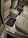 FANMATS 12276 NCAA Arkansas Razorbacks Back Row Utility Car Mats - 2 Piece Set, 14in. x 17in., All Weather Protection, Universal Fit, Deep Resevoir Design, Molded Team Logo