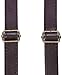 Marino Men's Leather Y-Back Adjustable Suspender with Double Button Loops - Superior Chocolate Brown Leather - Up tp 54