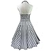 Heroecol® 50s 60s Hepburn Style Vintage Retro Swing Dresses