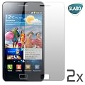 2 x Slabo Displayschutzfolie Samsung I9100 Galaxy S II Displayschutz Schutzfolie Folie Crystal Clear unsichtbar Galaxy 2 S 2 S2 SII MADE IN GERMANY