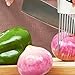 Onion Holder by Slice and Dice, Vegetable Potato Tomato Slicer Gadget Stainless Steel, Multipurpose Kitchen Tool
