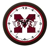 University of Mississippi State Bulldogs M State Wall Clock
