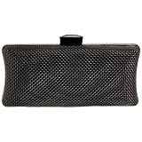 Magid Metal Weave Pillow Clutch