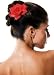 Paper Magic Women's French Kiss Rose Hair Clip, Red, One Size