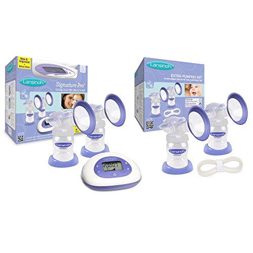 Lansinoh Signature Pro Double Electric Breast Pump with Extra Pumping
