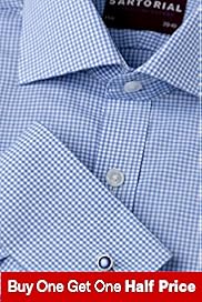 Sartorial Slim Fit Pure Cotton Gingham Checked Shirt