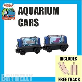 Aquarium Cars with Free Track from Thomas the Tank Engine and Friends Wooden Railway Train System by 