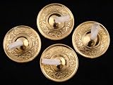 2 Pairs Pro Brass Fingers Cymbal Zills Belly Dancing