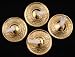 2 Pairs Pro Brass Fingers Cymbal Zills Belly Dancing