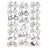 Bicycle Chart Print