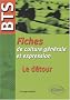 BTS fiches de culture g�n�rale et expression