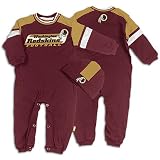Redskins Genuine Stuff Infants Coverall & Cap