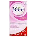 Veet Ready to Use Leg Wax Strips for Short Hair - Shea Butter &  Berry - 20 Strips