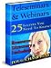 Teleseminars and Webinars